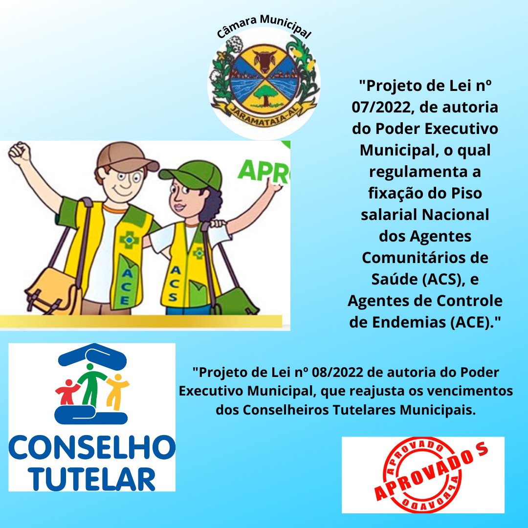 Câmara reinicia os trabalhos legislativos aprovando Projetos de Leis que beneficia os servidores da área da saúde e os Conselheiros Tutelares.